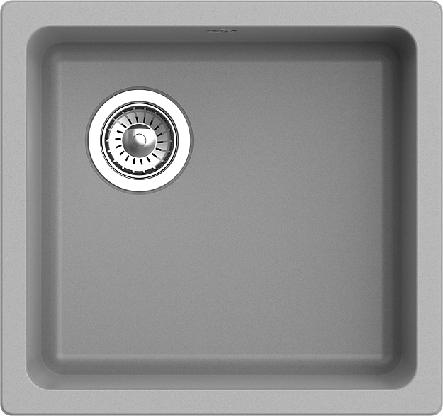 Rivelato BERKANA BK-45 grigio metallizzato, мойка, гранит, серый металлик