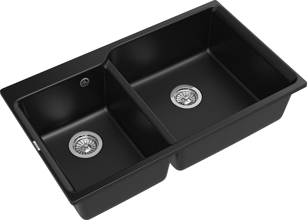 Rivelato AXEL X-90D nero, мойка, гранит, черный