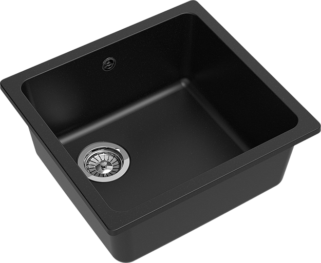 Rivelato BERKANA BK-45 nero, мойка, гранит, черный