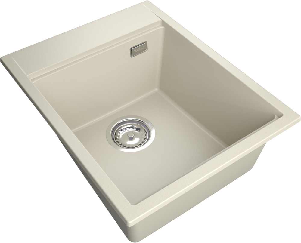 Rivelato TESORO TR-405 beige scuro, мойка, гранит, тёмно-бежевый