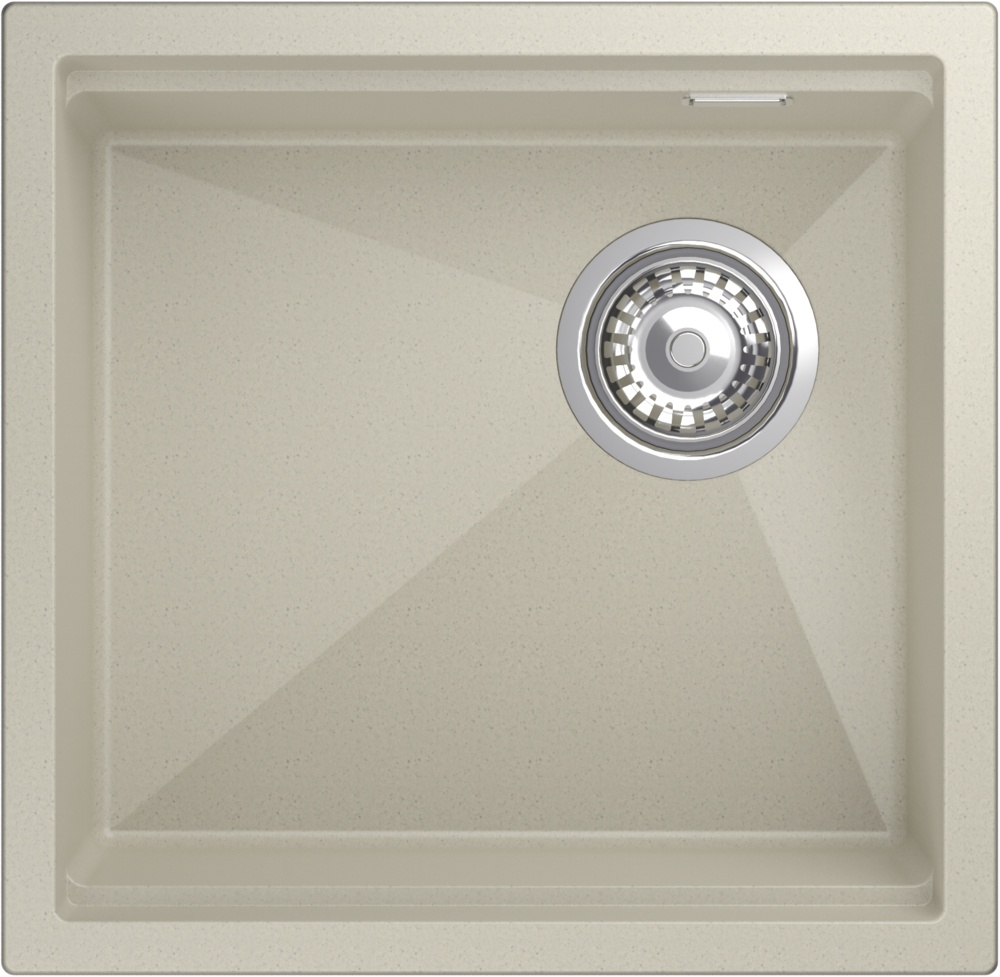 Rivelato LINO LN-454-R beige scuro, мойка, гранит, тёмно-бежевый