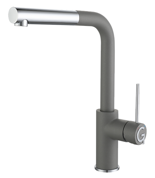 Rivelato ALBANO 1573503 grigio/cromo, смеситель, гранит, серый/хром