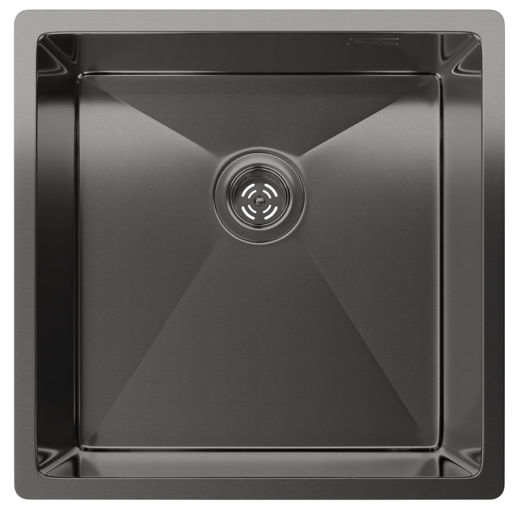 Rivelato RINOX 4444 UN PVD black, мойка, нержавеющая сталь, черный