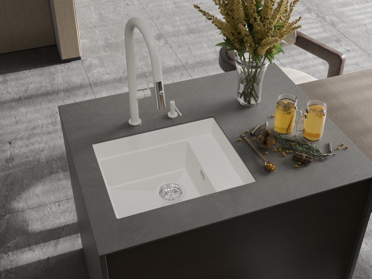 Rivelato NOBILE NB-544-R brina, мойка, гранит, иней