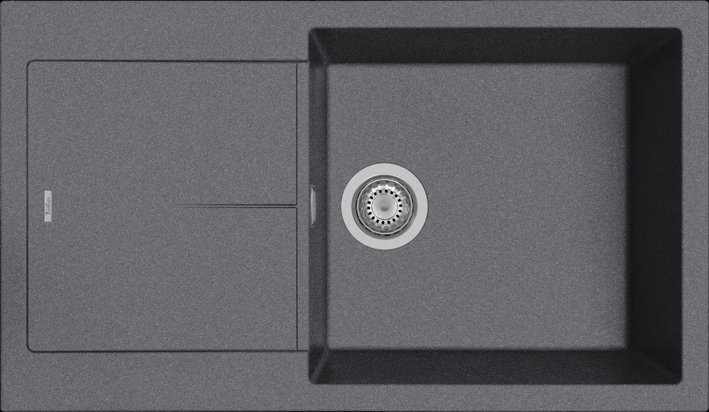 Rivelato LUMO LM-8650 titanio, мойка, гранит, серый