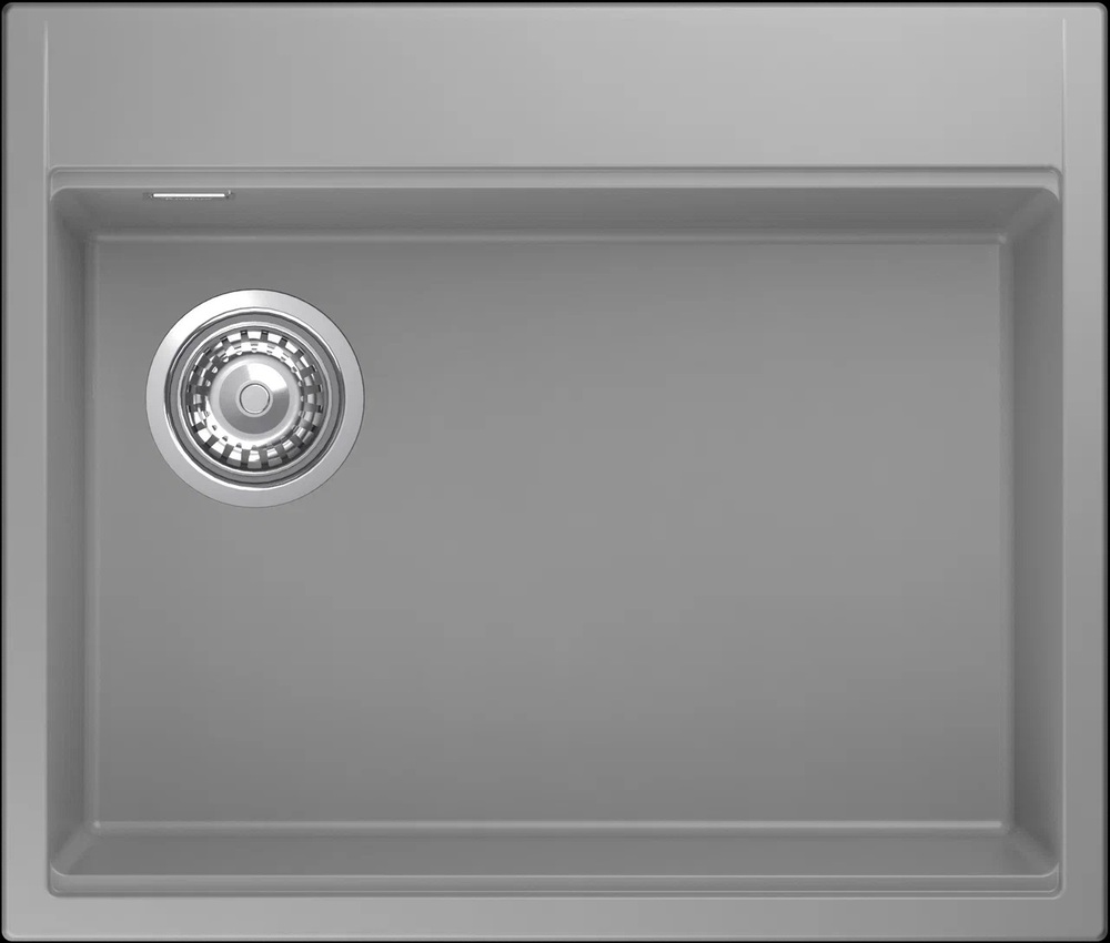 Rivelato TESORO TR-605-L grigio metallizz, мойка, гранит, серый металлик