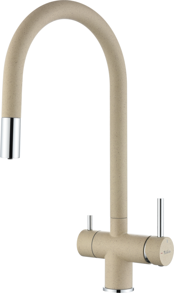 Rivelato TREVI 2433505 beige scuro, смеситель, темно-бежевый