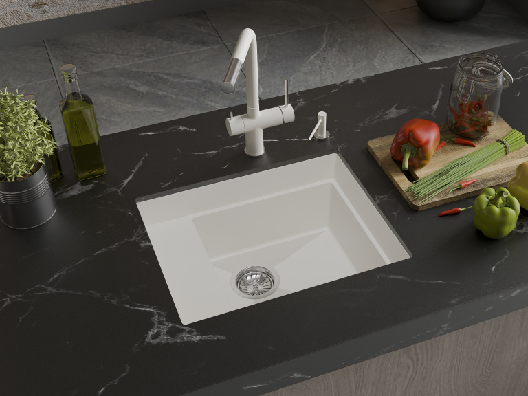 Rivelato NOBILE NB-544-L brina, мойка, гранит, иней