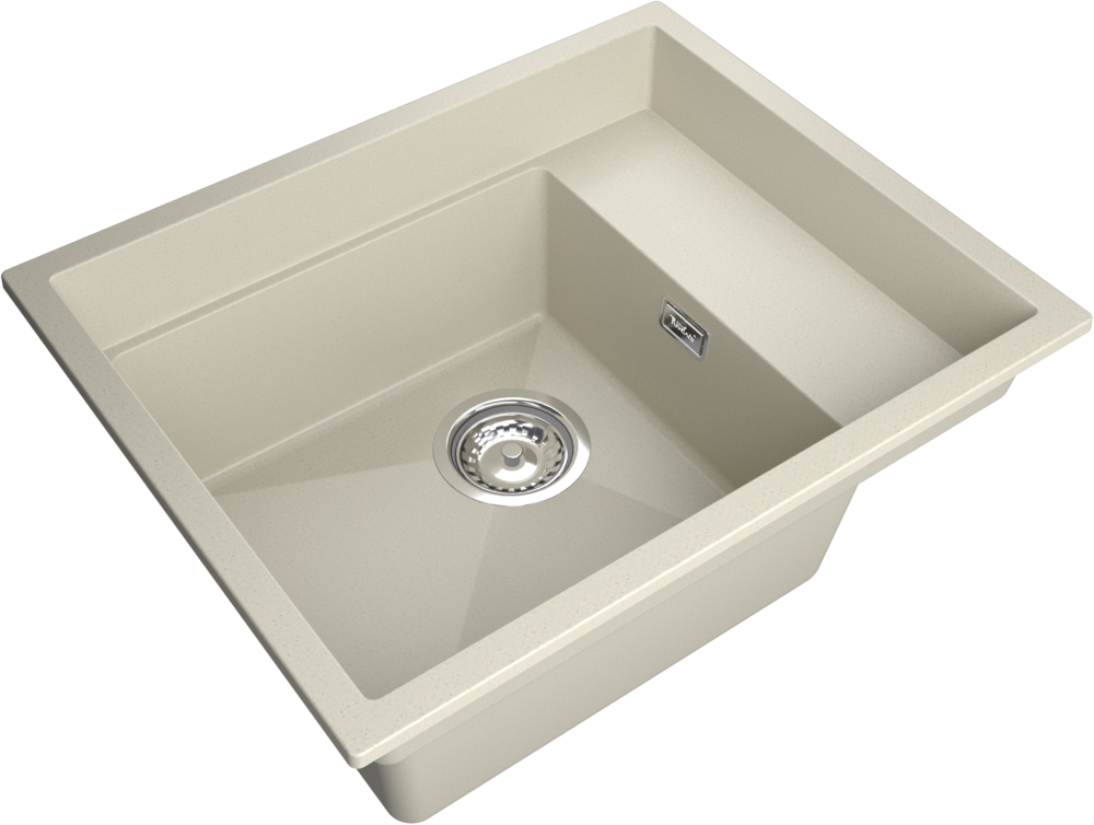 Rivelato NOBILE NB-544-R beige scuro, мойка, гранит, темно-бежевый