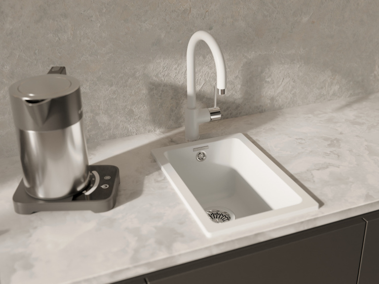 Rivelato ORTA 9021201 brina/cromo, смеситель, гранит, иней/хром