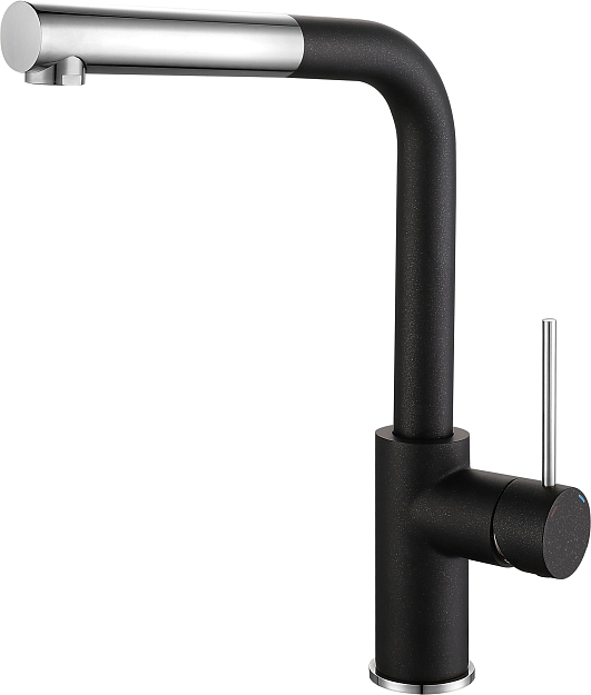 Rivelato ALBANO 1573503 antracite/cromo, смеситель, гранит, антрацит/хром