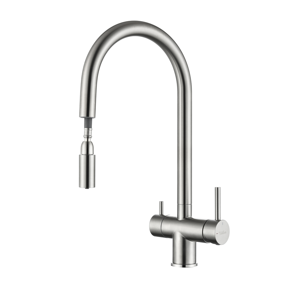 Rivelato TREVI 2433505 BS, смеситель, нержавеющая сталь