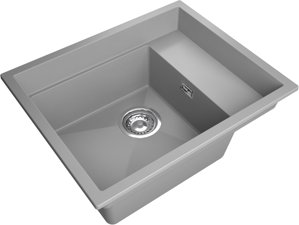 Rivelato NOBILE NB-544-R grigio metallizz, мойка, гранит, серый металлик