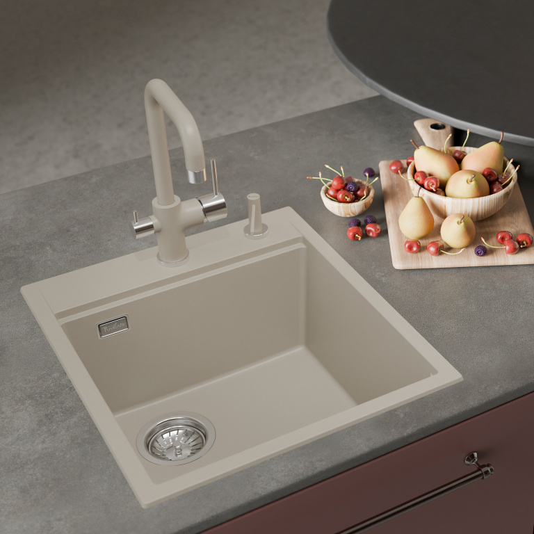 Rivelato TESORO TR-455-L topazio, мойка, гранит, топаз