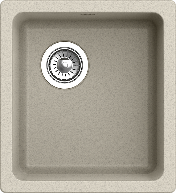 Rivelato BERKANA BK-35 beige scuro, мойка, гранит, темно-бежевый