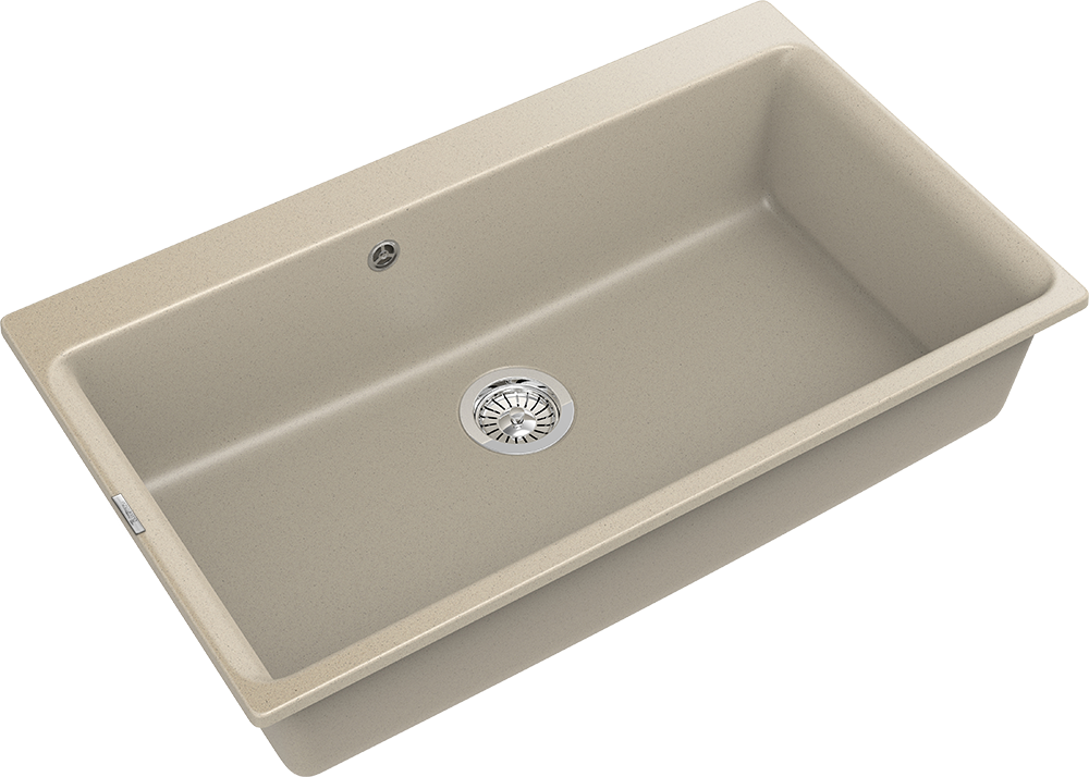 Rivelato AXEL Х-90 beige scuro, мойка, гранит, темно-бежевый
