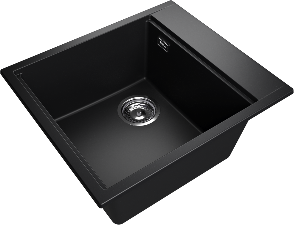Rivelato TESORO TR-455-L nero, мойка, гранит, черный