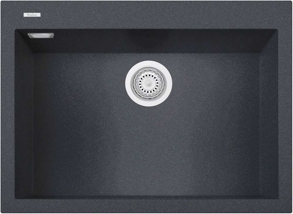 Rivelato ZENO ZN-6950 calcestruzzo, мойка, керамика, темно-серый