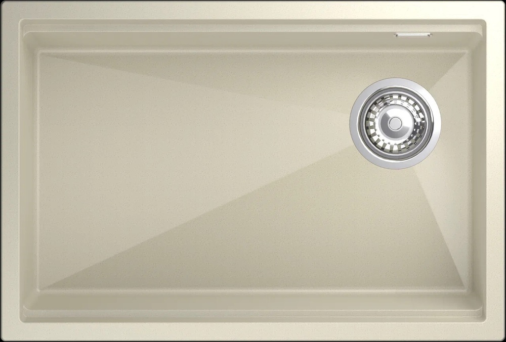 Rivelato LINO LN-654-R beige scuro, мойка, гранит, тёмно-бежевый