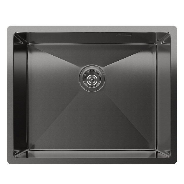 Rivelato RINOX 5444 UN PVD black, мойка, нержавеющая сталь, черный