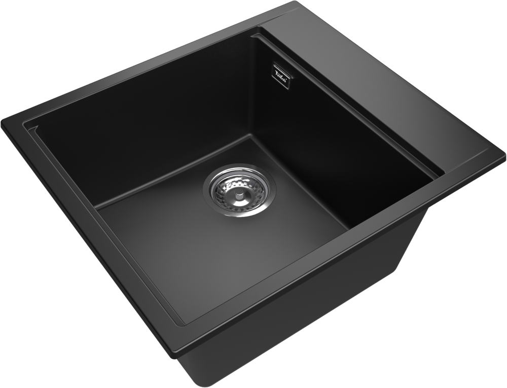Rivelato TESORO TR-455-L antracite, мойка, гранит, антрацит