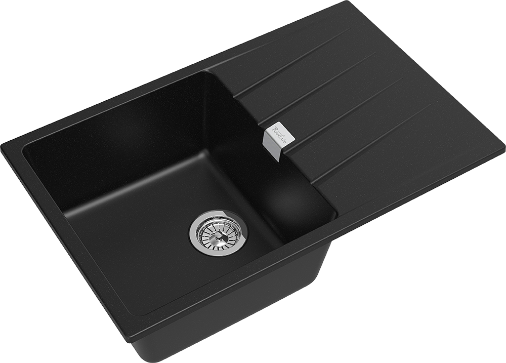 Rivelato RAUM RM-78 nero, мойка, гранит, черный
