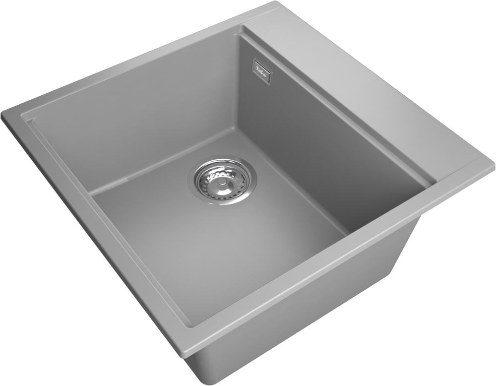 Rivelato TESORO TR-505-L grigio metallizz, мойка, гранит, серый металлик