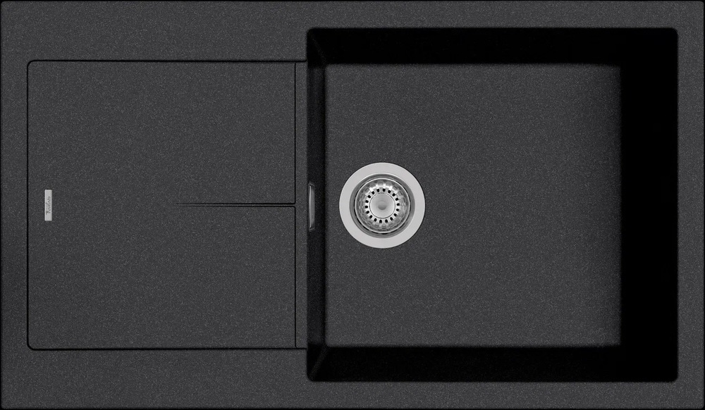 Rivelato LUMO LM-8650 nero opaco, мойка, гранит, черный