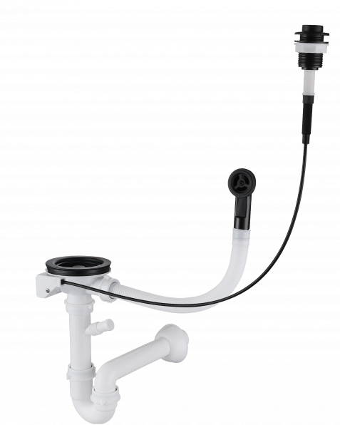 Rivelato 13PB2-P2 сливная арматура для одночашевых моек белый