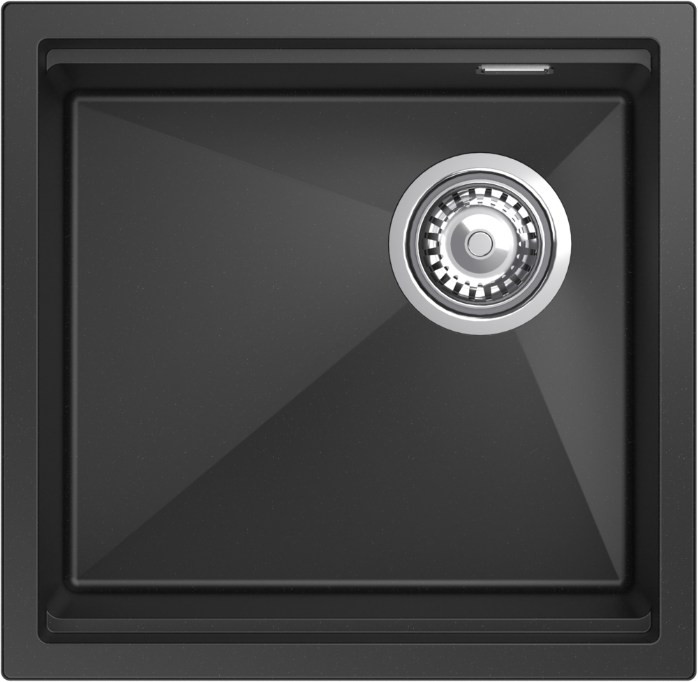 Rivelato LINO LN-454-R antracite, мойка, гранит, антрацит