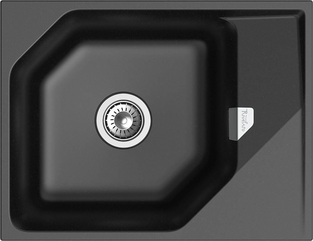 Rivelato LOCUS LS-65 nero, мойка, гранит, черный