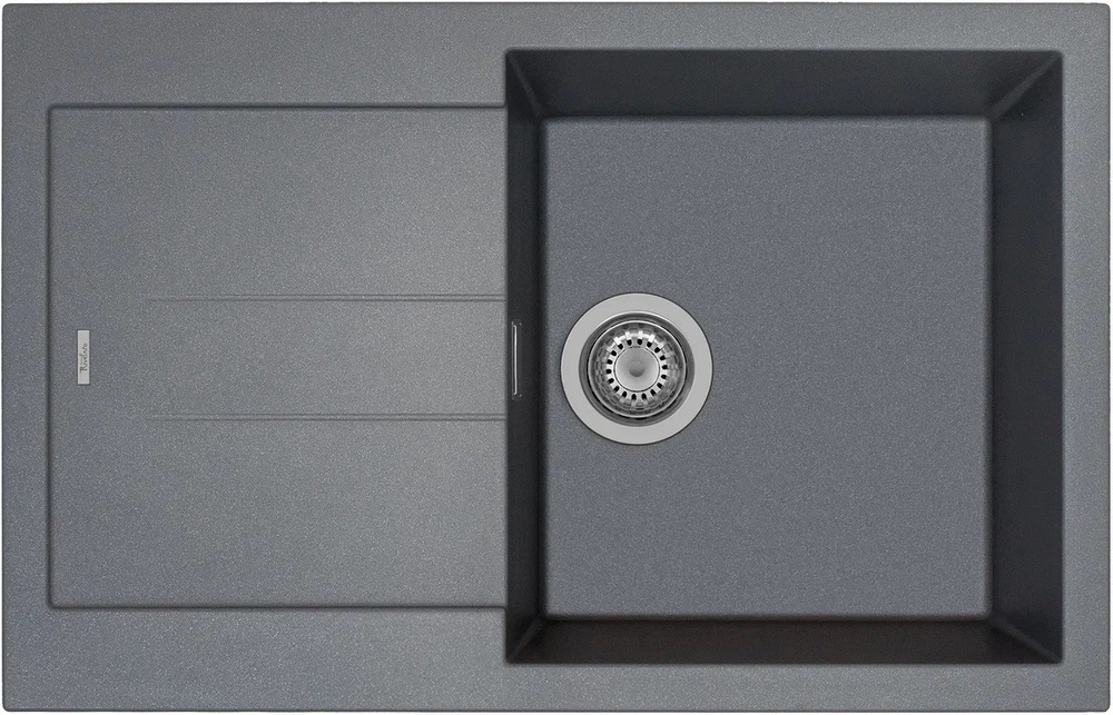 Rivelato LUMO LM-7850 titanio, мойка, гранит, серый