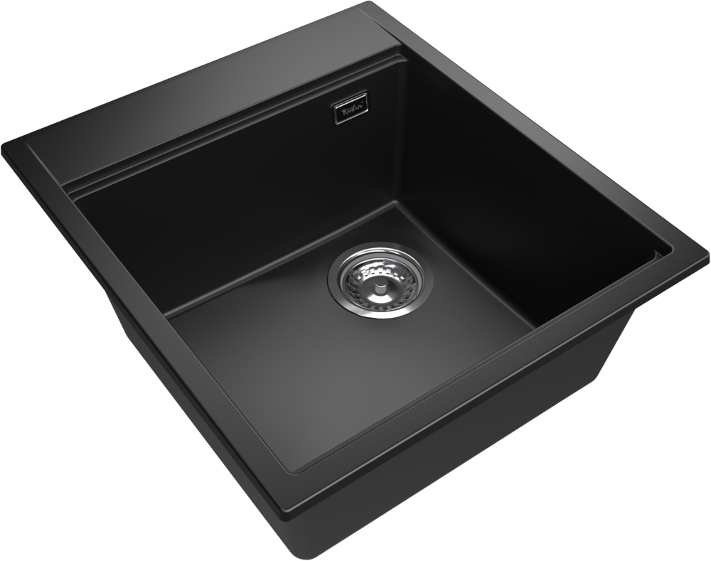 Rivelato TESORO TR-455-R antracite, мойка, гранит, антрацит