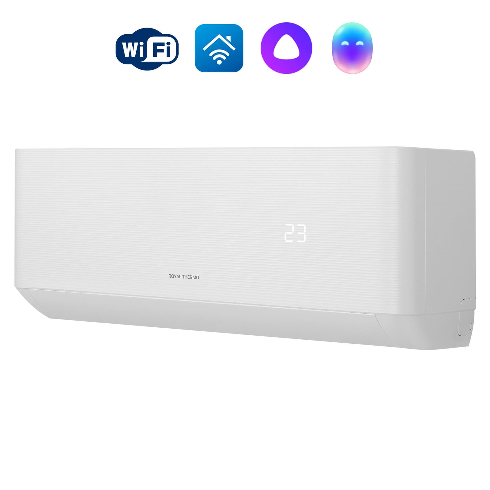Сплит-система инверторного типа Royal Thermo Diamond DC RTDI-12HN8/Wi-Fi комплект