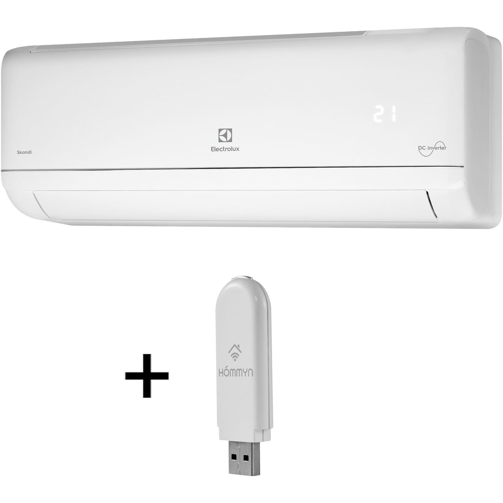 Сплит-система инверторного типа Electrolux Skandi DC EACS/I-12HSK/N3_24Y комплект с Wi-Fi донглом