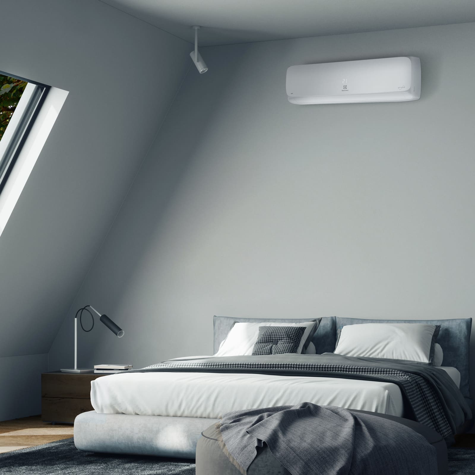 Сплит-система инверторного типа Electrolux Loft DC EACS/I-07HAL/N8 комплект