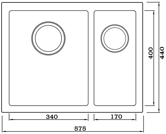 Seaman Eco Marino SME-575DR-DG (Dark Gun, PVD, satin)