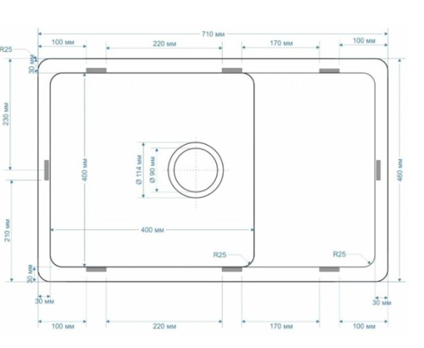 Seaman Natural Genova SMC-7146U Antique