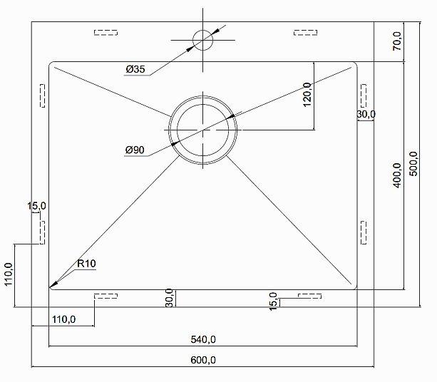 Seaman Eco Marino SMV-600-DG (Dark Gun, PVD, satin)