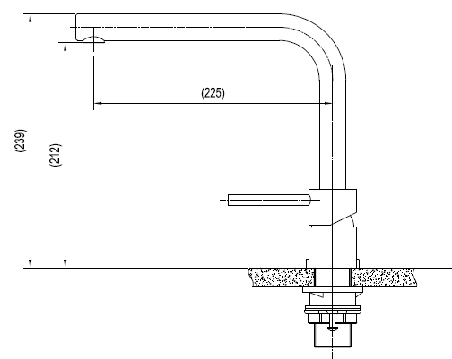 Seaman Eco Venice SSN-1001-GL (Gun Light, PVD, satin)