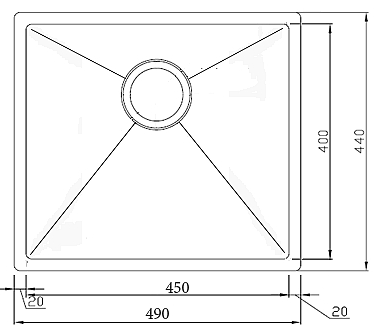 Seaman Eco Marino SME-490-DG (Dark Gun, PVD, satin)