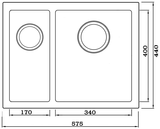Seaman Eco Marino SME-575DL-DG (Dark Gun, PVD, satin)