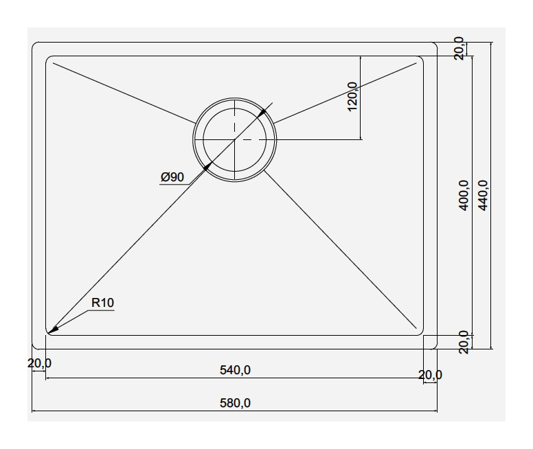 Seaman Eco Marino SME-580-GL (Gun Light, PVD, satin)