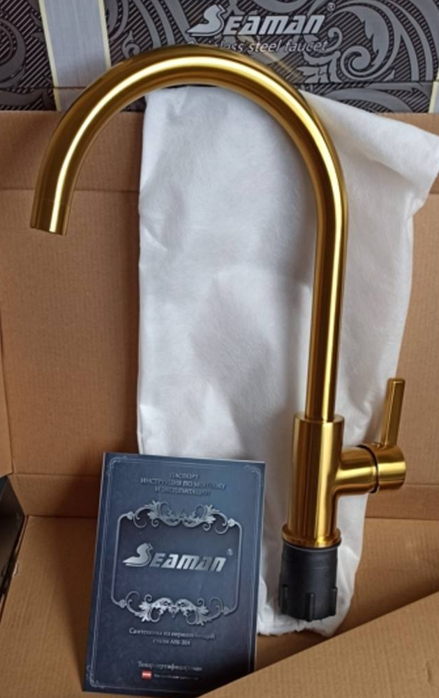 Seaman Barcelone SSL-5815-GS (Gold Satin, PVD, satin)