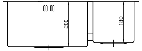 Seaman Eco Marino SME-575DR-GL (Gun Light, PVD, satin)