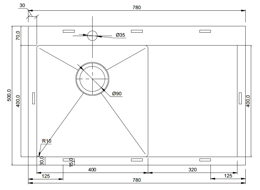Seaman Eco Marino SMV-780R Amethyst (PVD, Copper2, satin)