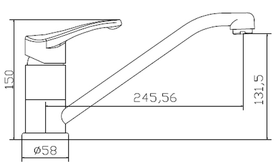 Seaman Eco Venice SSN-1376-SS (Steel satin)