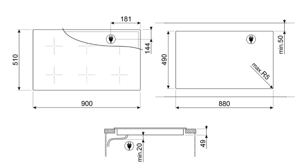 Smeg SIM6964R
