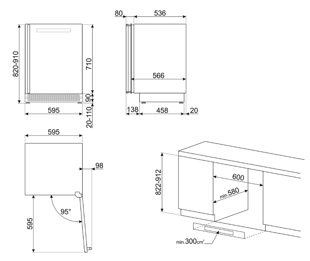 Smeg CVI138RS3