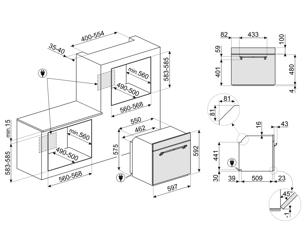 Smeg SFP68C1TPO